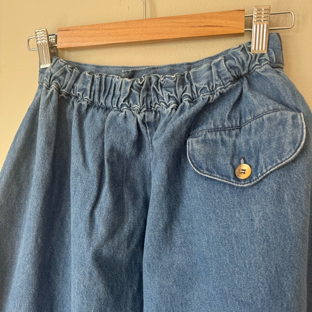 Vintage Denim Maxi Skirt - Picture 5 of 6